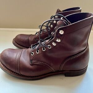 Red Wing Iron Ranger Boots - Size 8.5 D